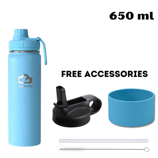 650 ml - Sunny Skies - Insulated Stainless Steel Bottle