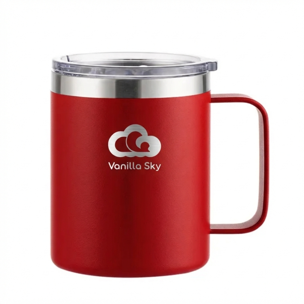 Stainless Steel Insulated Coffee Travel Mug - 12oz