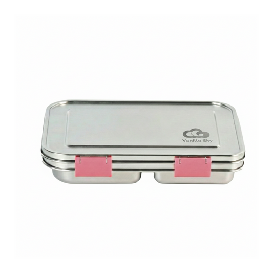 Stainless Steel Bento Lunch Box – 4 Compartments
