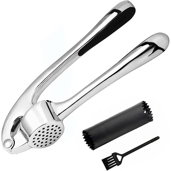 Easy Squeeze Garlic Press