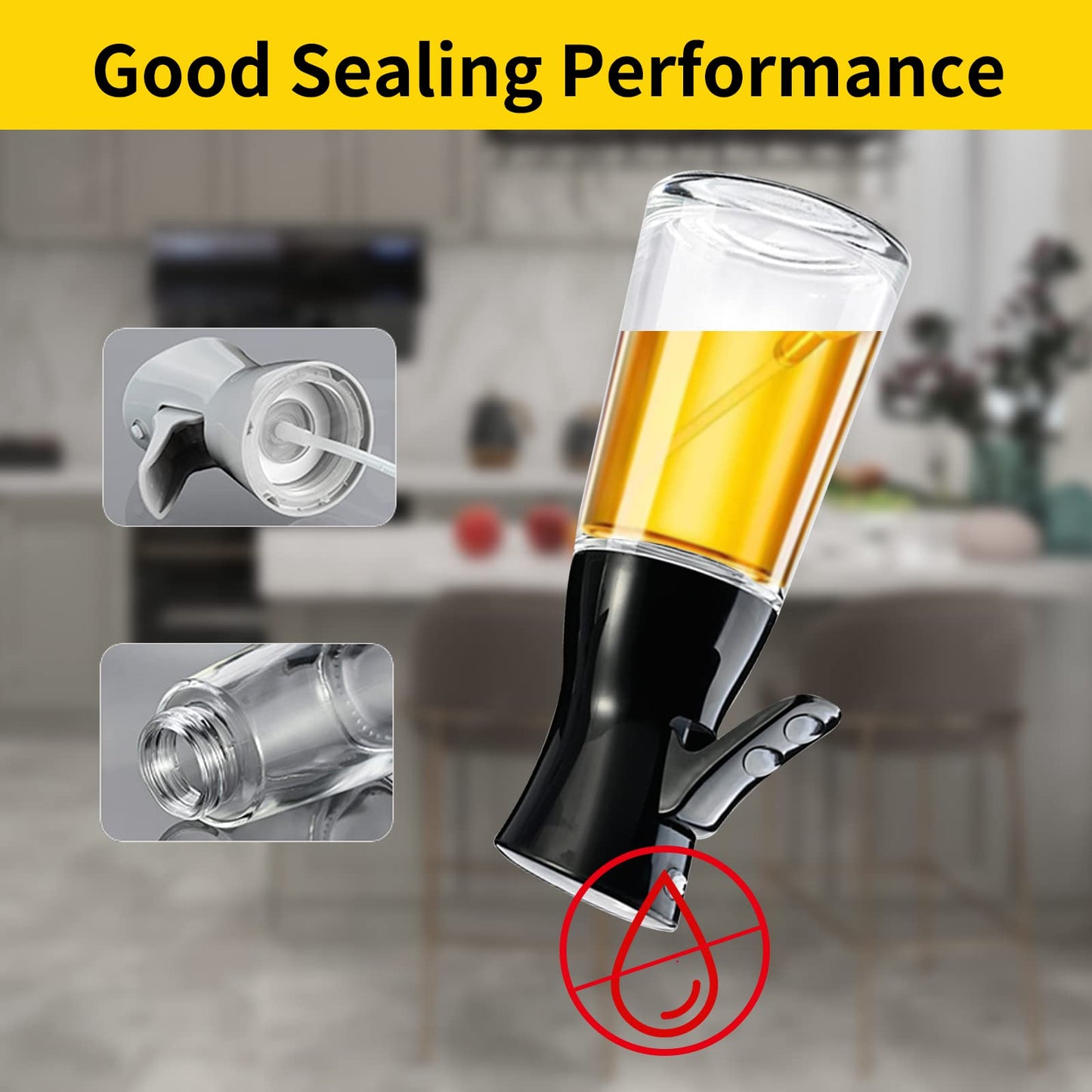 Drizzle Glass Oil Spray Bottle