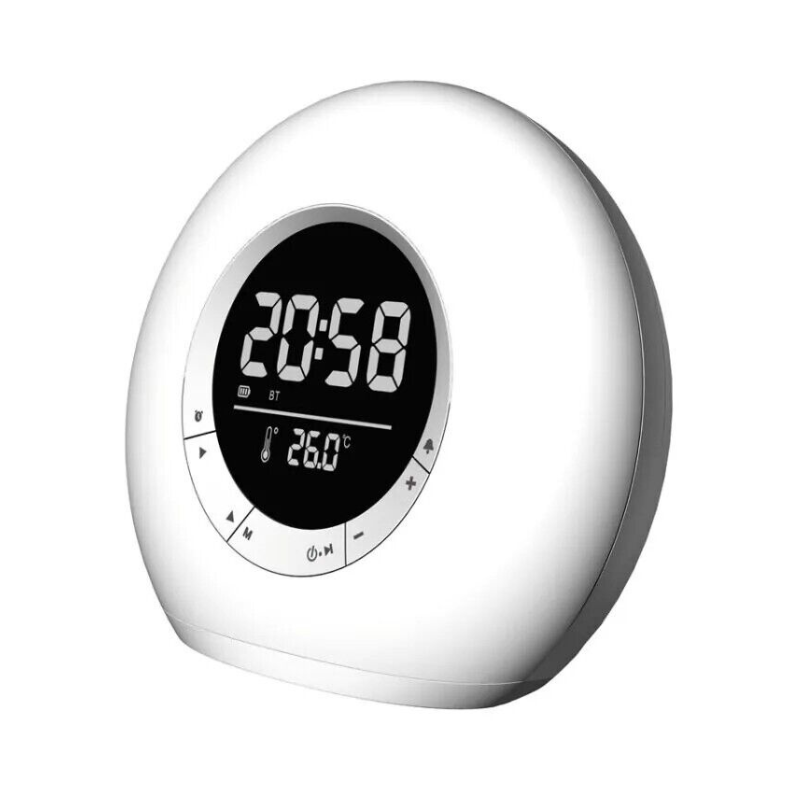 Night Light Clock with Bluetooth Speaker Night 3-in-1