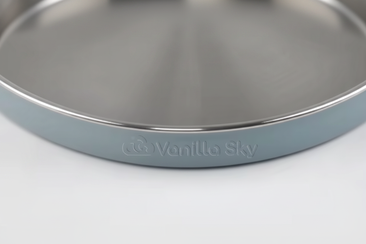 Everyday Plate | 304 Stainless Steel | Removable Silicone Sleeve