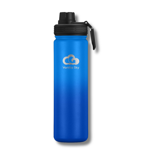 650 ml (22 oz) - Gentle Waves Insulated Stainless Steel Water Bottle