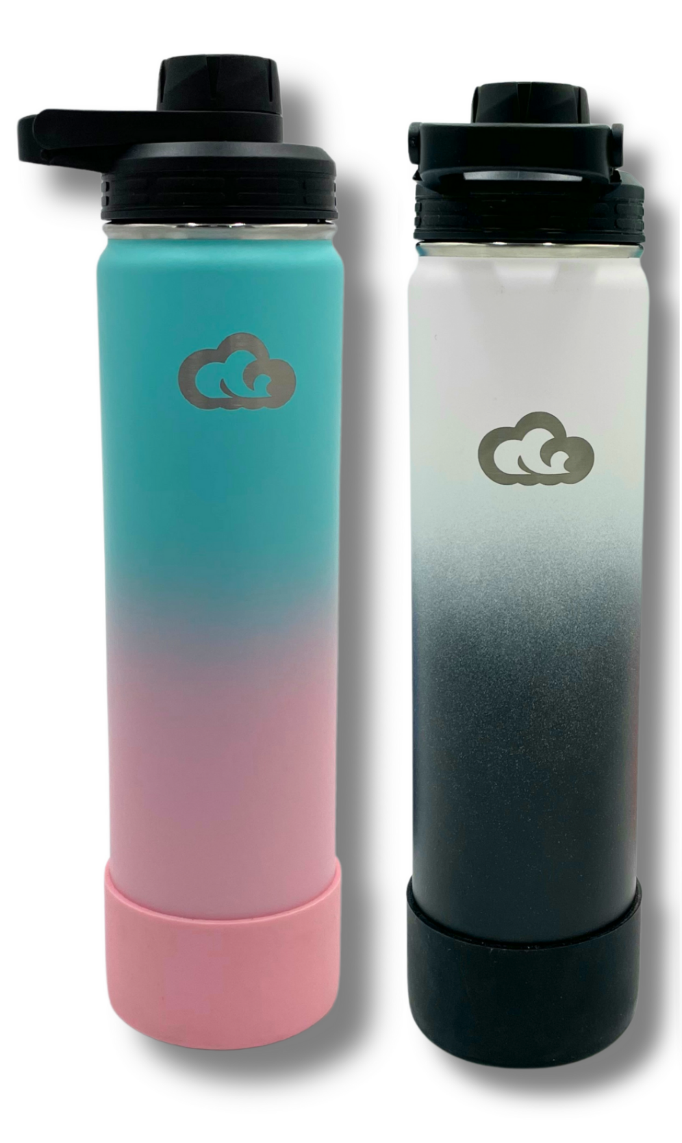 750ml Insulated Stainless Steel Bottle – Double Wall, Leak-Proof | Free Extra Lid + Silicone Boot