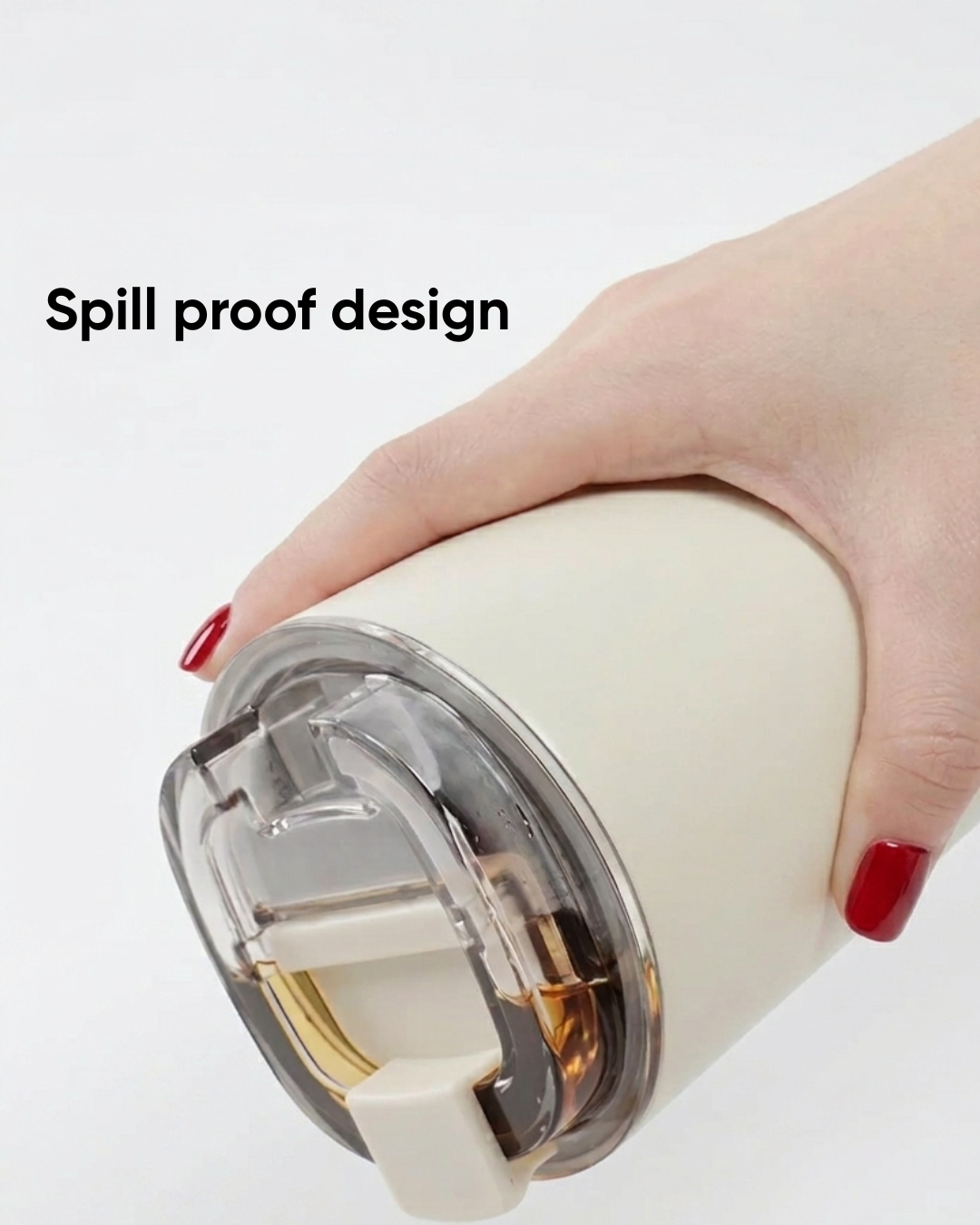 Classic 400ml Spill-Resistant Stainless Steel Travel Mug