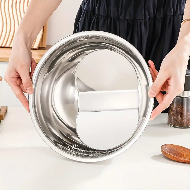 Stainless Steel Multi-Use Strainer Bowl