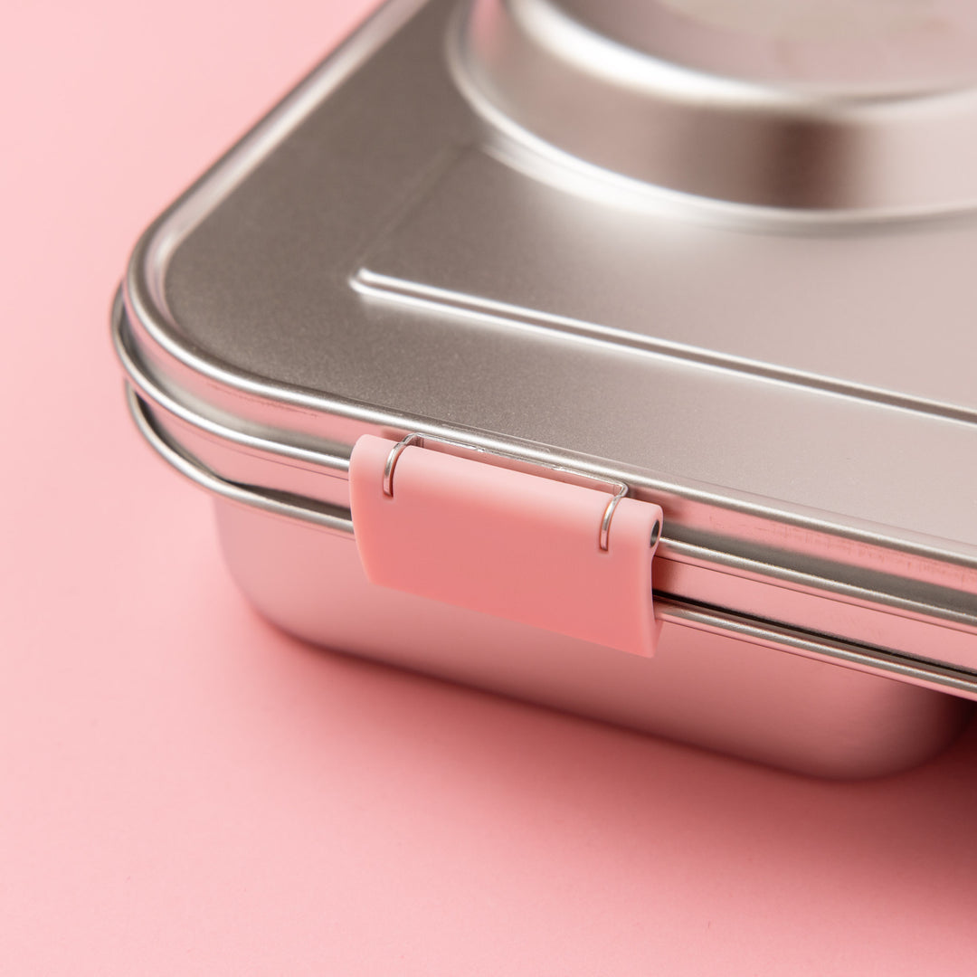 Lunch Champ – Lunch Box with Insulated Jar - Blue/Pink