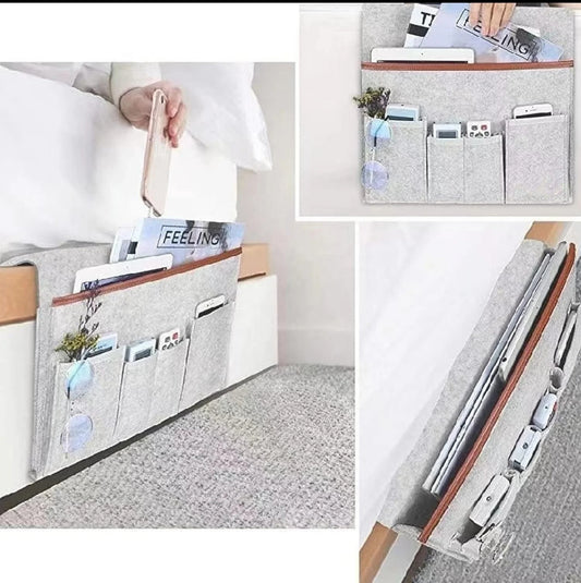 Hanging Sofa & Bed Organizer | Space-Saving Storage 5-Pocket