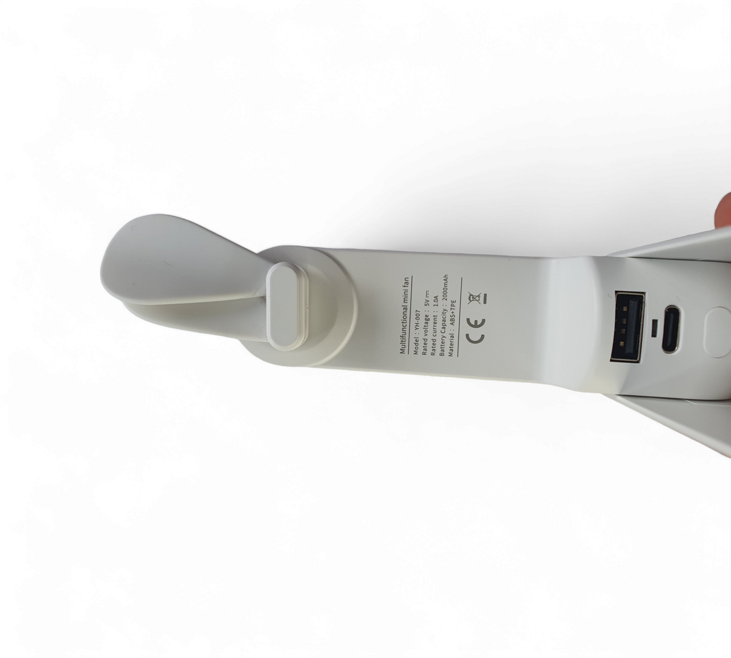 Electric Fan - 3 in 1 with Powerbank & Flashlight