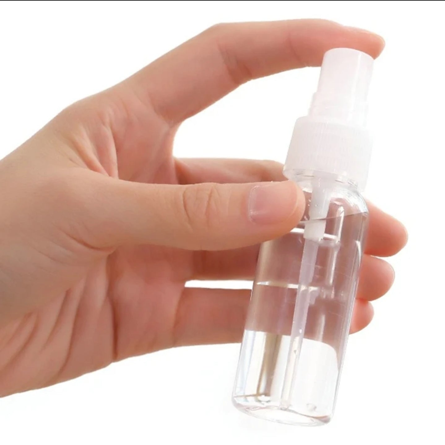 Refillable Fine Mist Spray Bottle – Compact & Leakproof Travel Size 30 ml