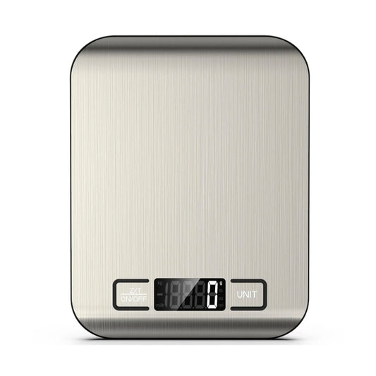Digital Kitchen Food Scale -High Precision Stainless Steel Cooking & Baking Scale with Backlit LCD