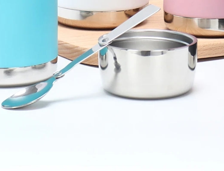 SS 304 Stainless Steel Food Jar 500ml – Leakproof, Insulated & Portable
