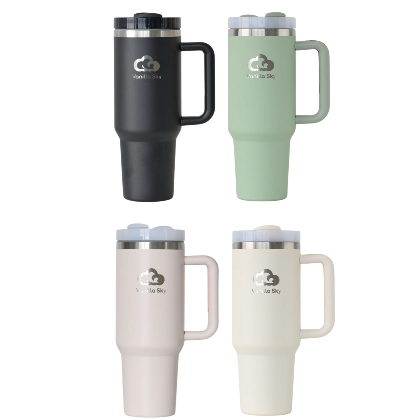 Insulated Stainless Steel Tumbler - 1200ml (40oz) with silicone boot