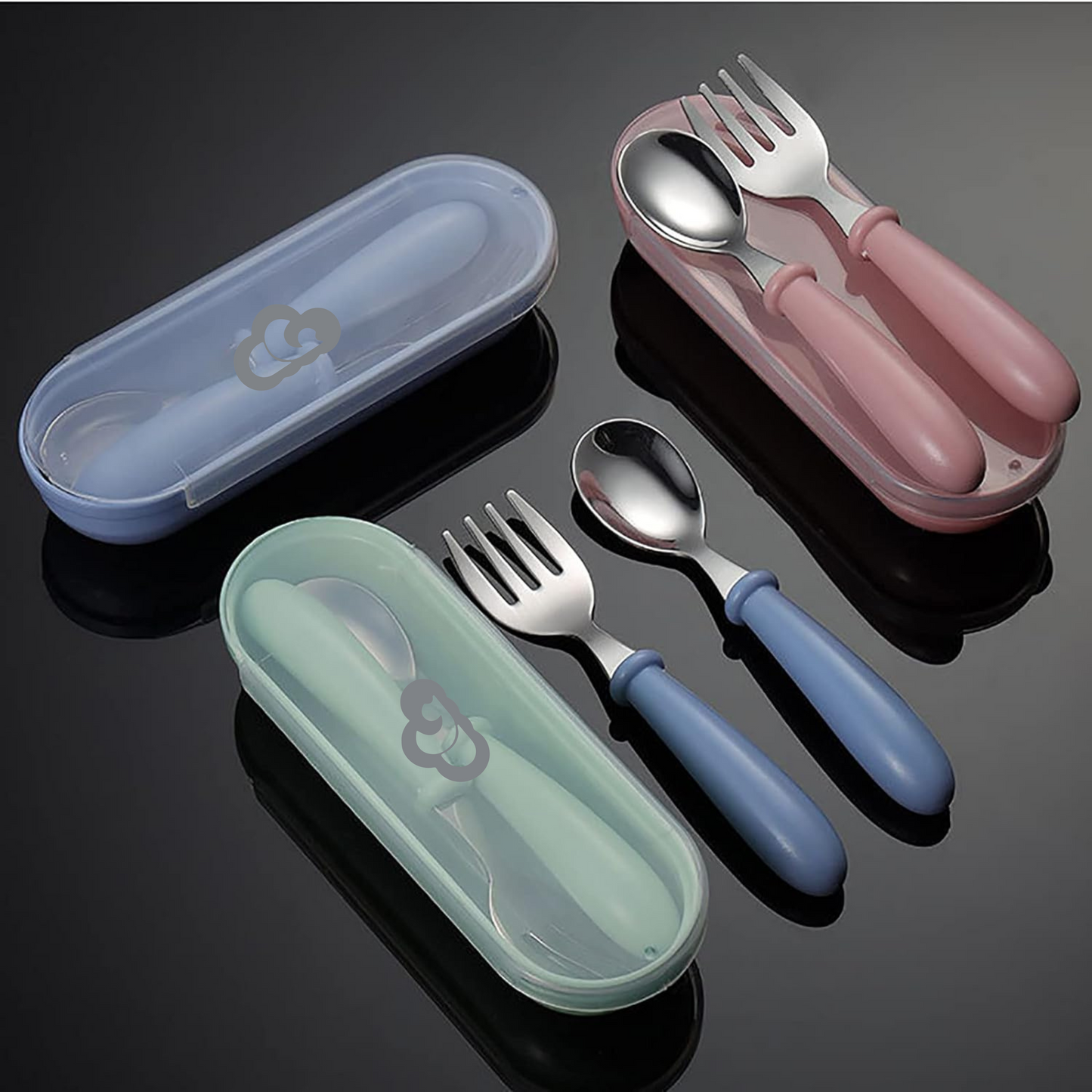 Toddler Spoon & Fork Set -SS304-