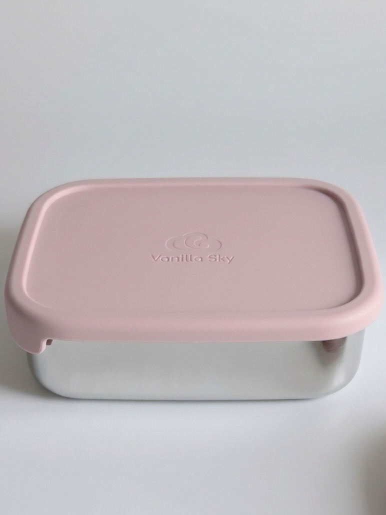 Stainless Steel Bento Box Set with Silicone lid