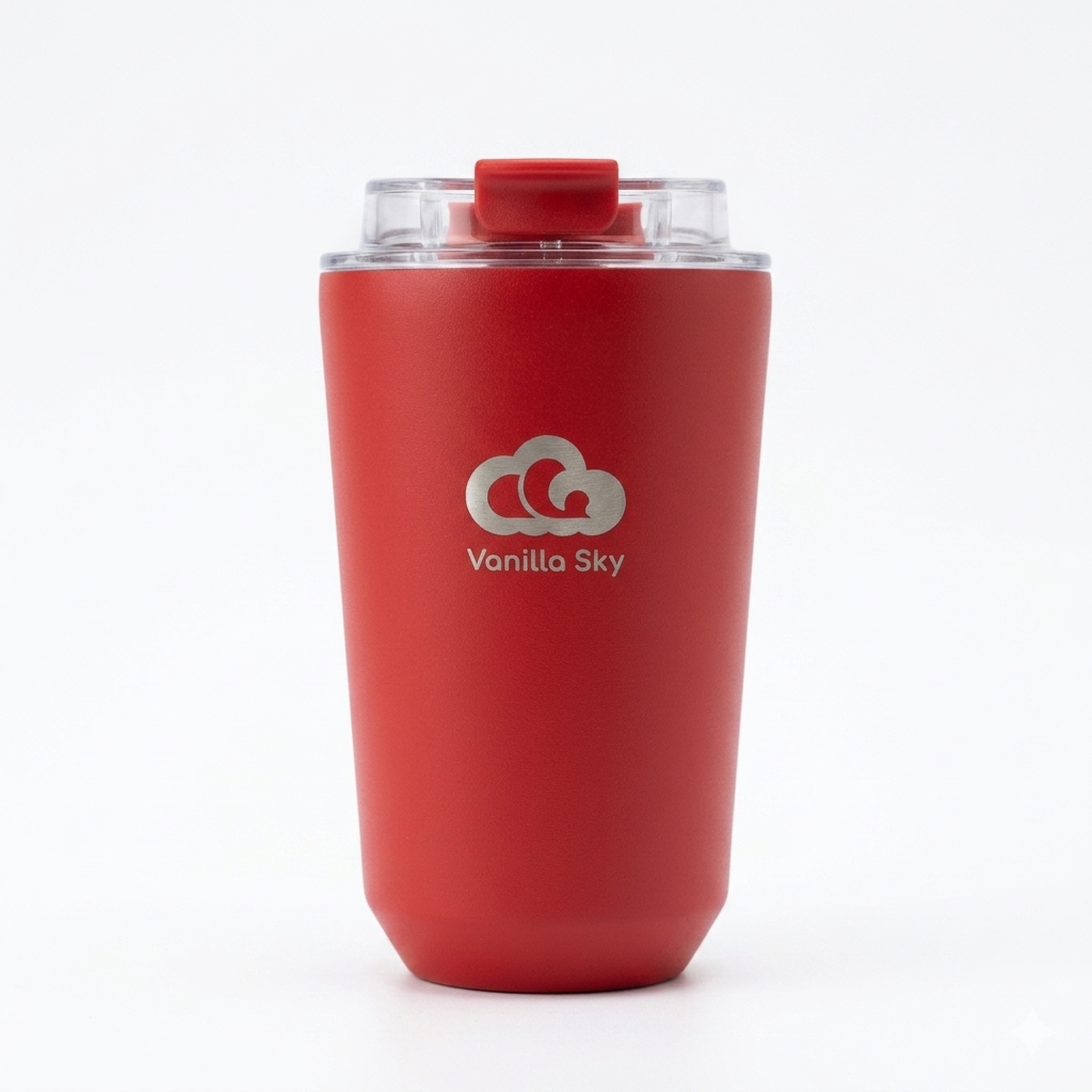 Classic 400ml Spill-Resistant Stainless Steel Travel Mug
