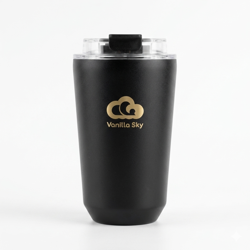 Classic 400ml Spill-Resistant Stainless Steel Travel Mug