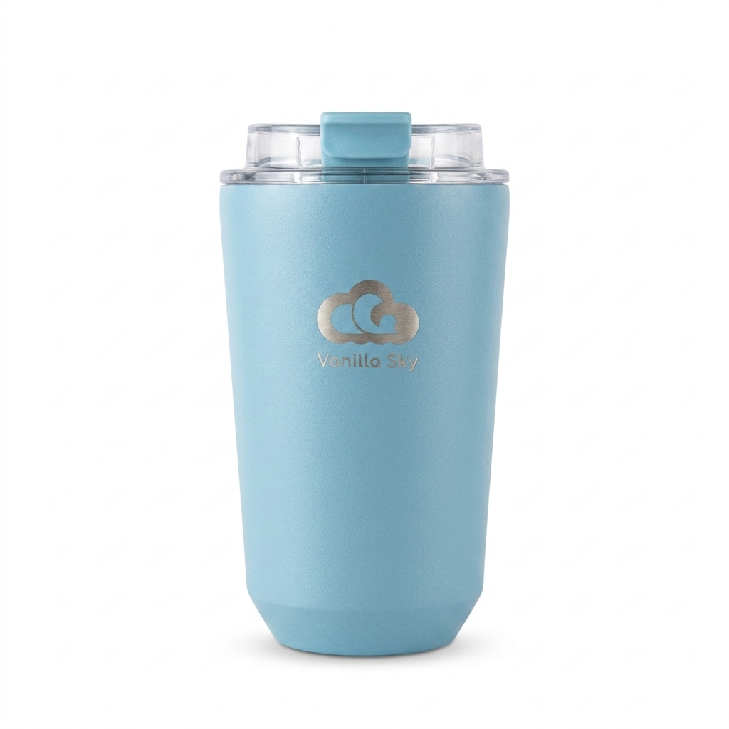 Classic 400ml Spill-Resistant Stainless Steel Travel Mug