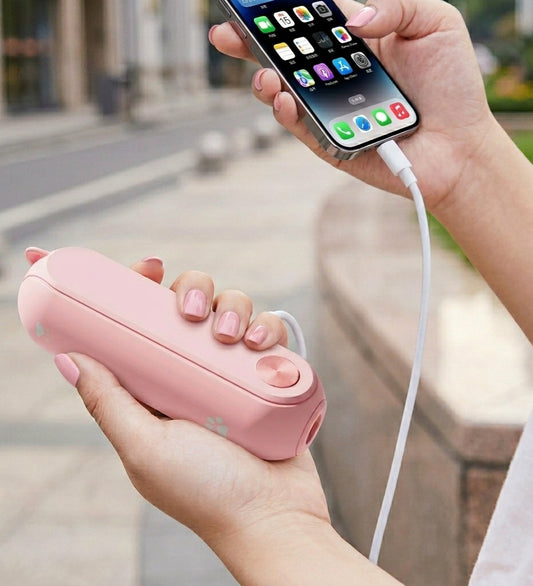 Electric Fan - 3 in 1 with Powerbank & Flashlight
