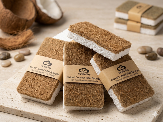 Coconut Fiber Kitchen Sponge
Natural. Hygienic. Plastic-Free.