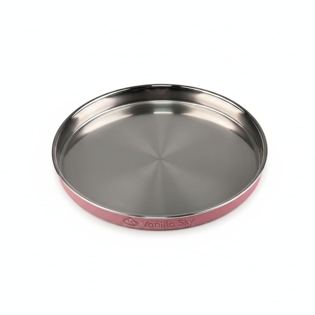 Everyday Plate | 304 Stainless Steel | Removable Silicone Sleeve