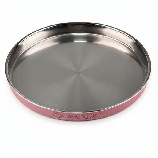 Everyday Plate | 304 Stainless Steel | Removable Silicone Sleeve