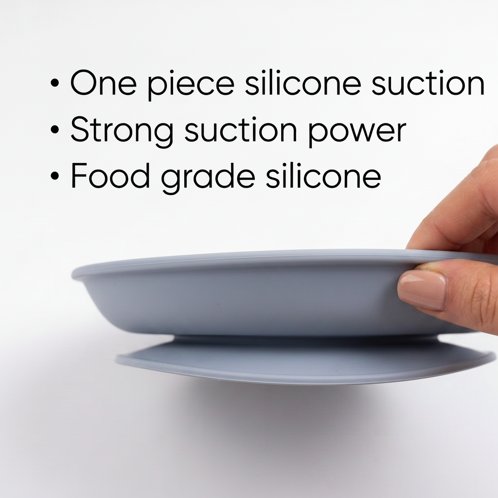 Little Nibble l - Stainless Steel Plate