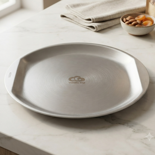 Classic Steel Dish - Premium 304 Stainless Steel