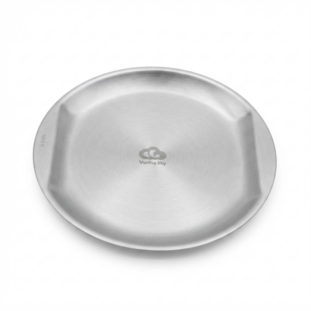 Classic Steel Dish - Premium 304 Stainless Steel