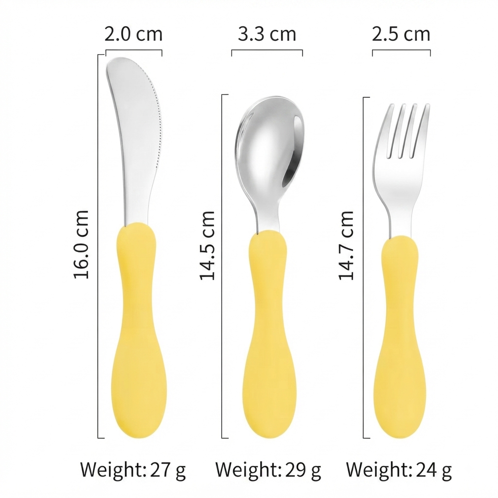 Kids Stainless Steel Cutlery Set