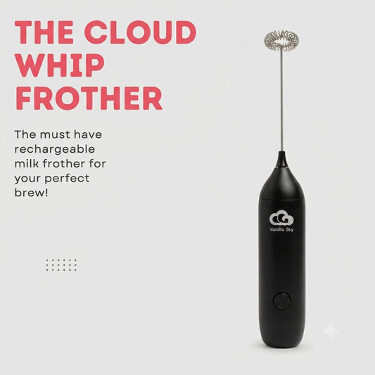 Cloud Whip Frother -  Rechargeable Lithium Battery