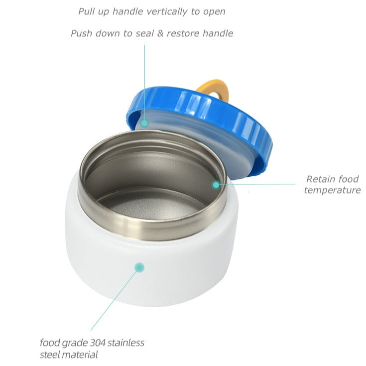 Bento Lunch Box with Insulated Food Jar