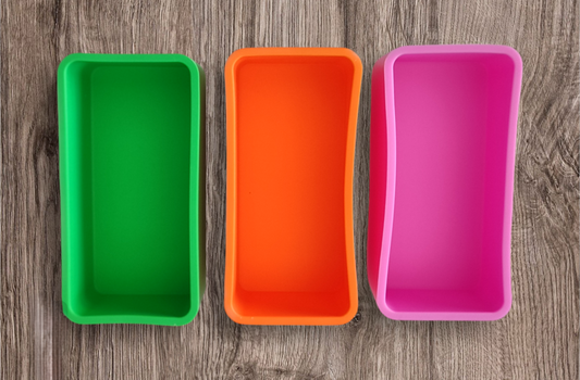 Silicone Lunch Box Dividers – 2-Piece Set (Square & Rectangular) for Organized Meals