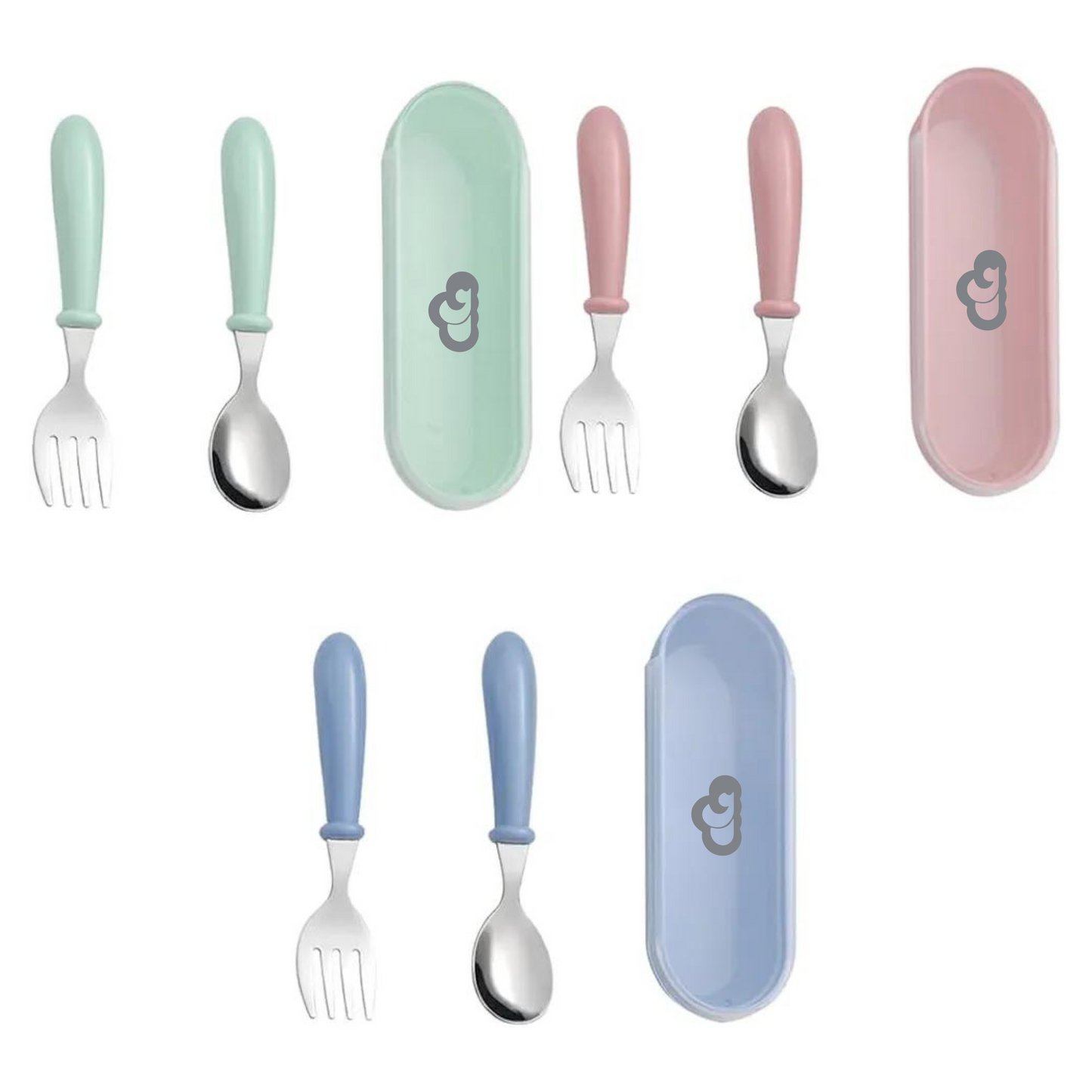 Toddler Spoon & Fork Set -SS304-