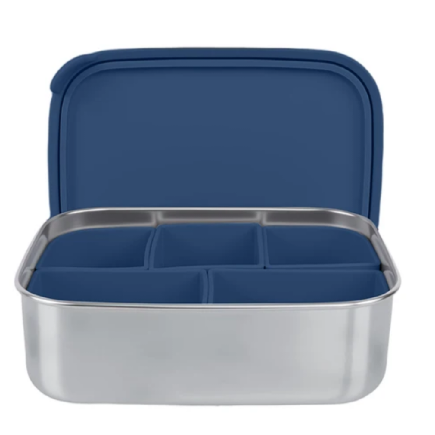 Stainless Steel Bento Box Set with Silicone lid