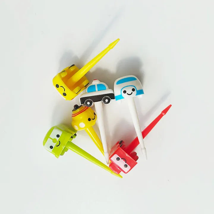 Mini Fruit Fork Set – Kids Lunchbox Picks (Ages ⚠️ 3+)