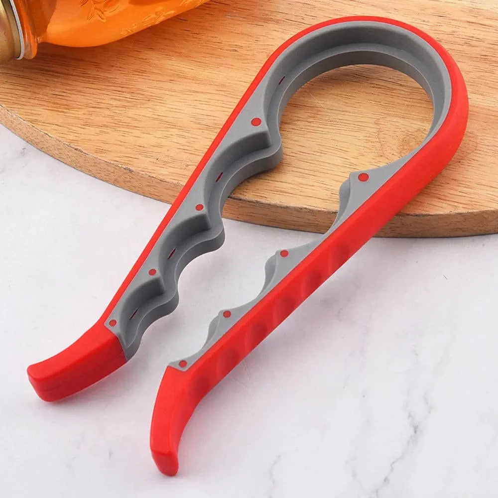 4 in 1 Multi Purpose rubber Jar Opener