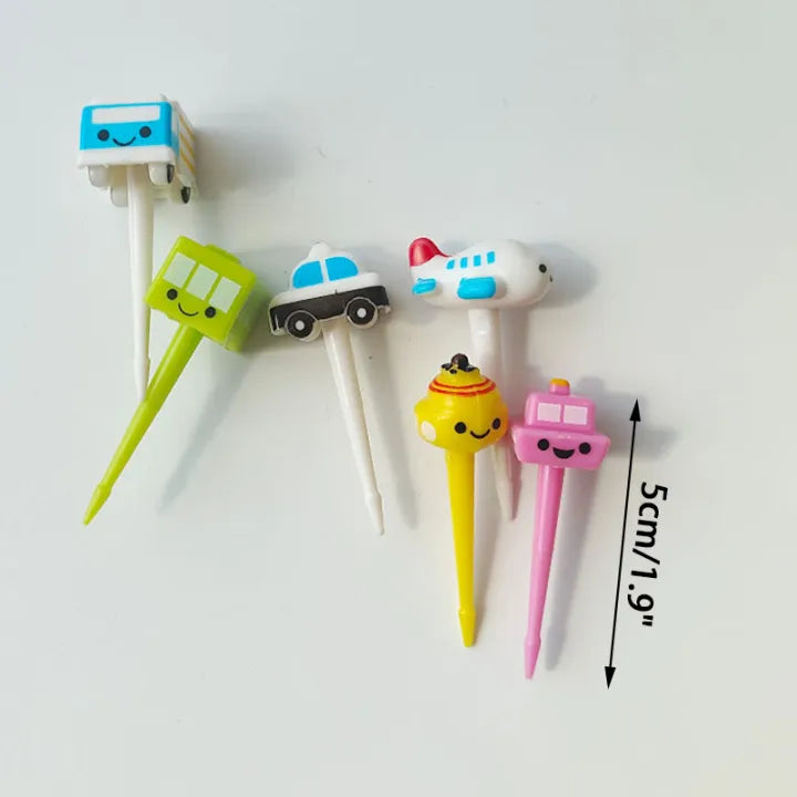 Mini Fruit Fork Set – Kids Lunchbox Picks (Ages ⚠️ 3+)