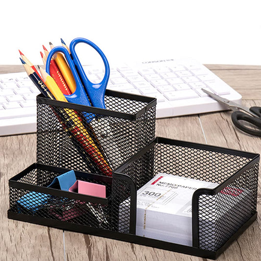 ClutterGuard 4‑Compartment Metal Organizer