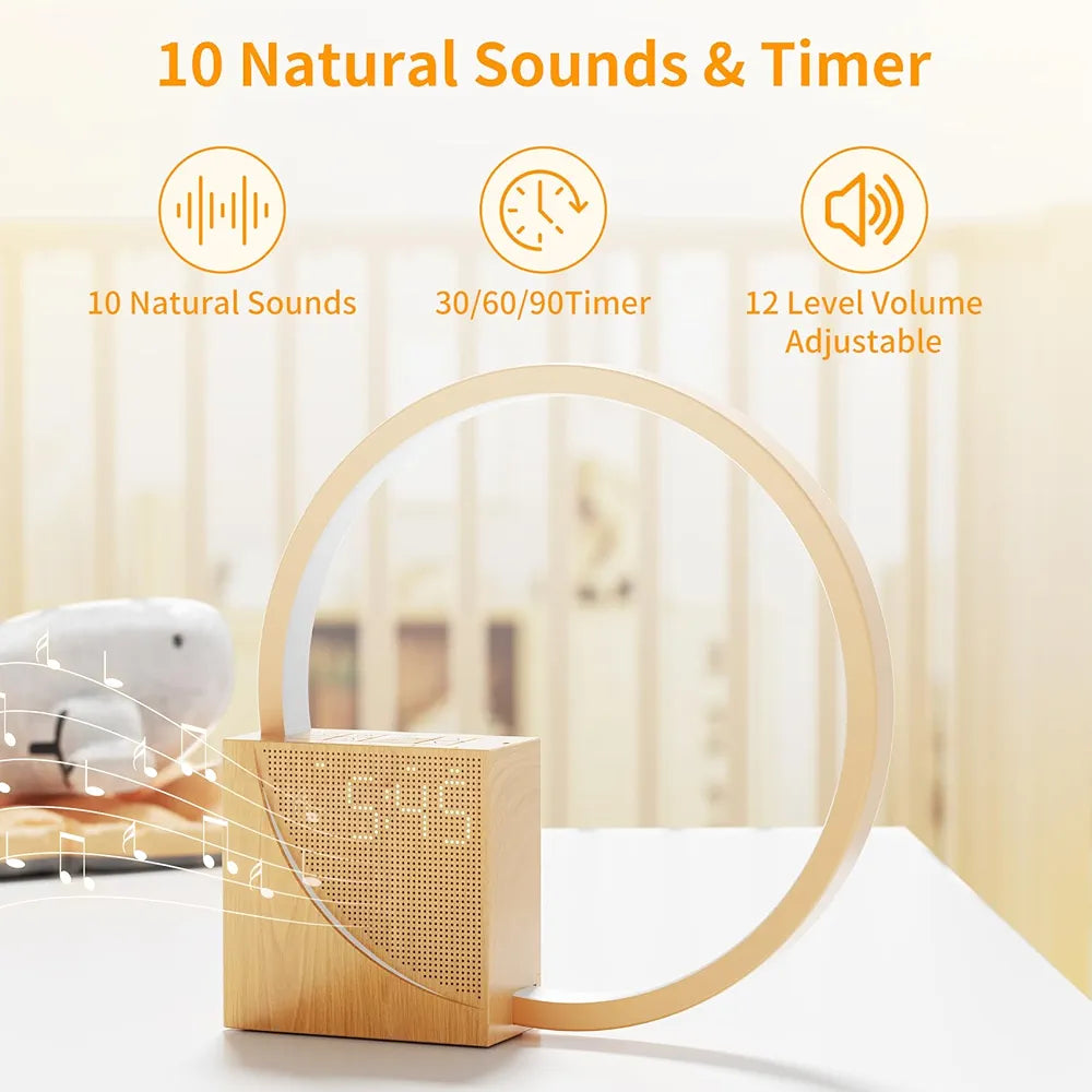 Sunrise Glow Alarm Clock – Gentle Wake-Up Light & Sleep Aid