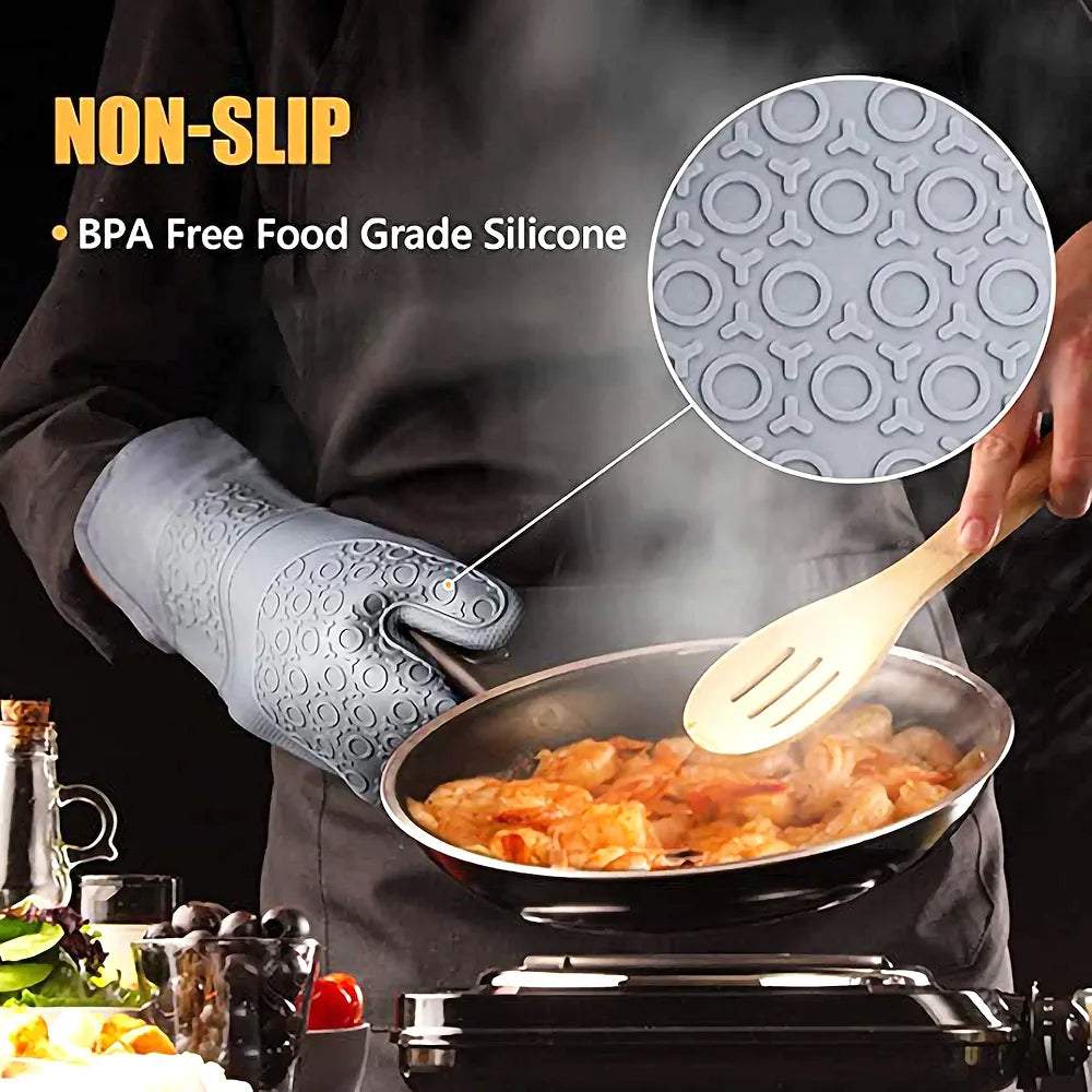 HeatShield Silicone Glove
Premium Heat-Resistant Silicone Glove | Ideal for Cooking, Baking, and BBQ.