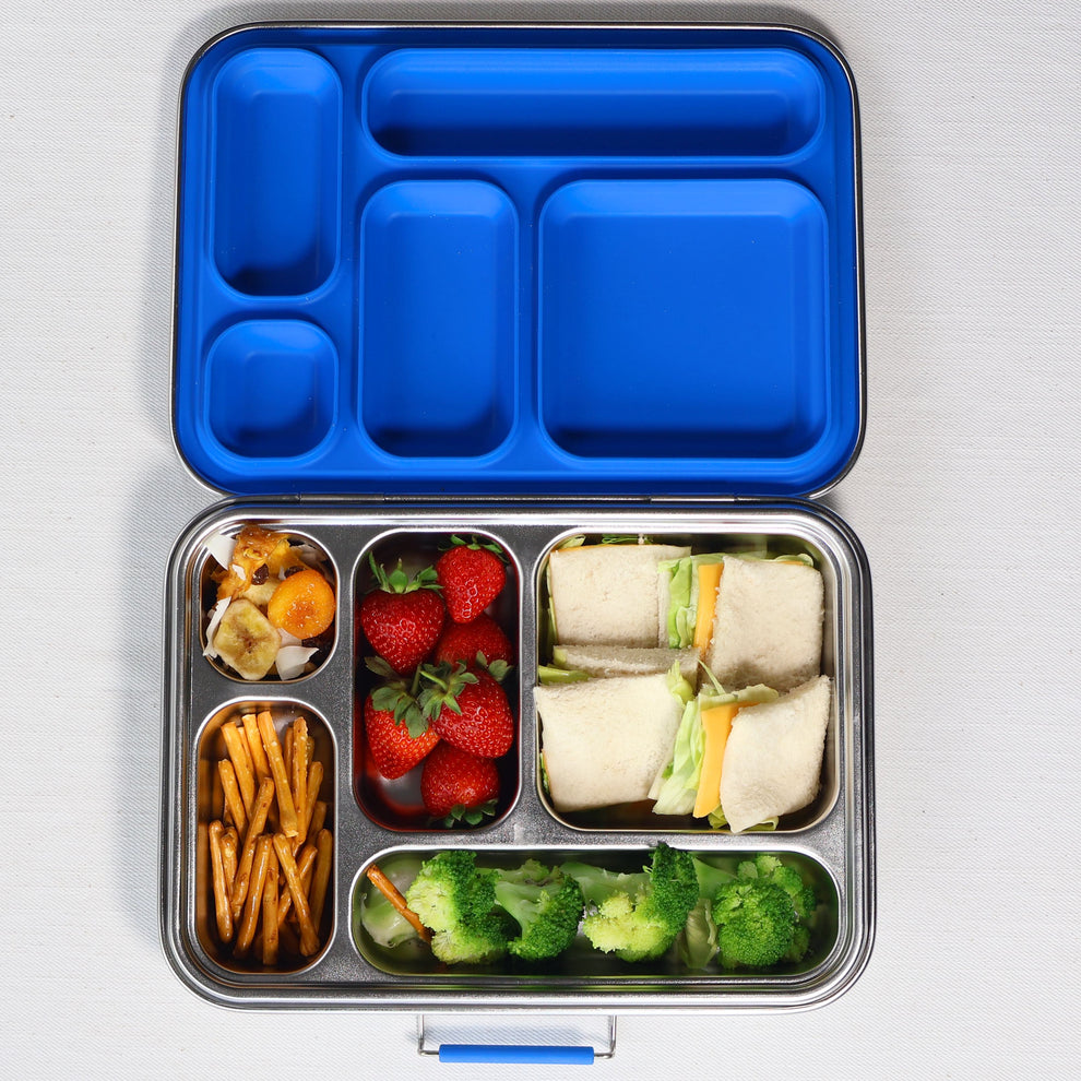 Stainless Steel 304 - 5 Compartment Bento Lunch Box