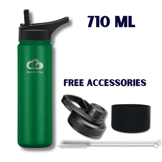 710 ml/24 oz - Forest Insulated Water Bottle