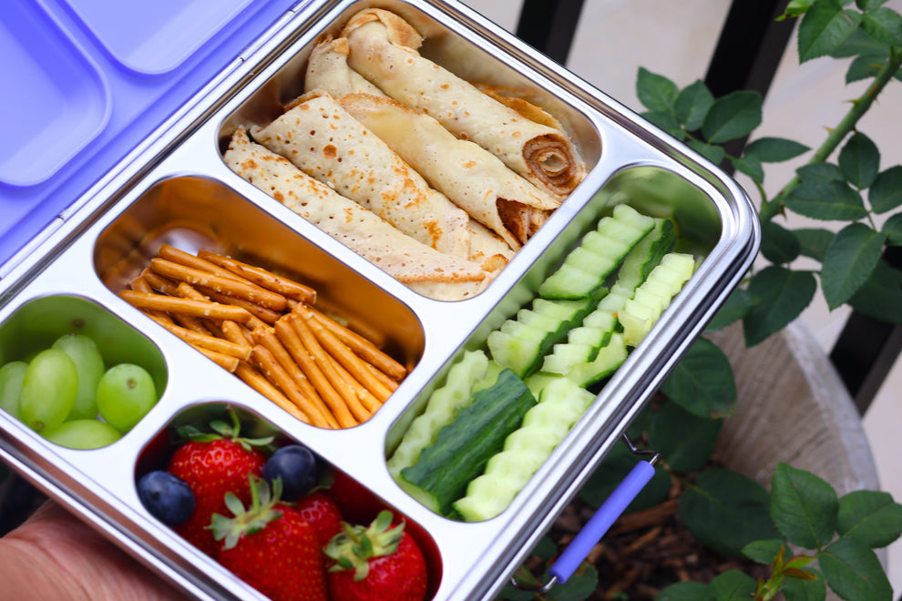 Stainless Steel 304 - 5 Compartment Bento Lunch Box