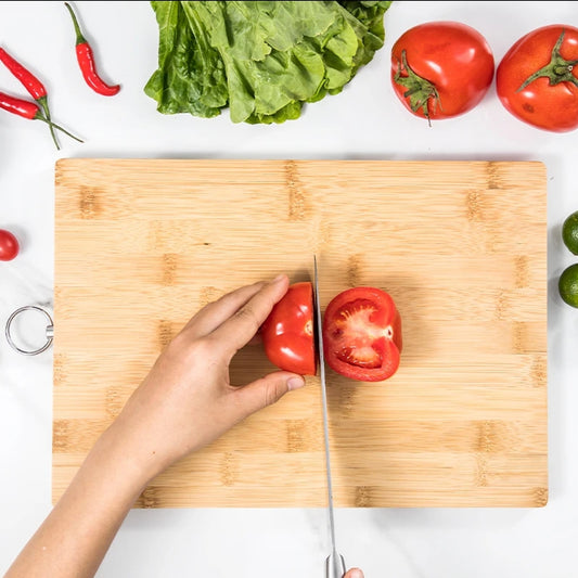 Eco-Friendly compact 30X20cm Bamboo Chopping Board