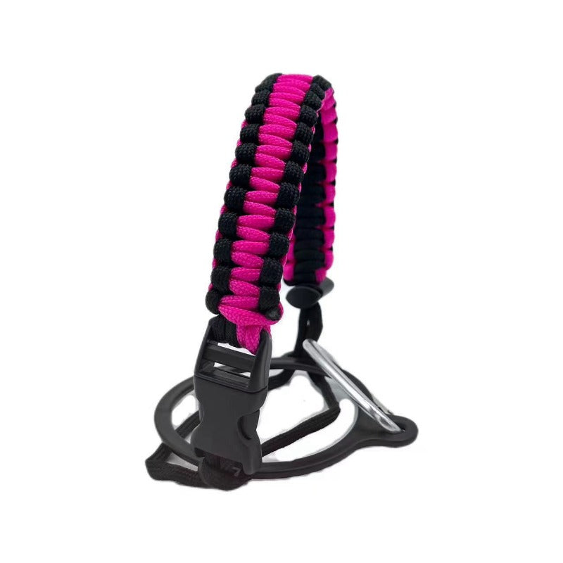 Paracord Carrying Carabiner – Clip-On Handle for Bottles, Backpacks & Gear