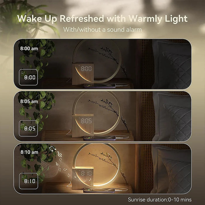 Sunrise Glow Alarm Clock – Gentle Wake-Up Light & Sleep Aid