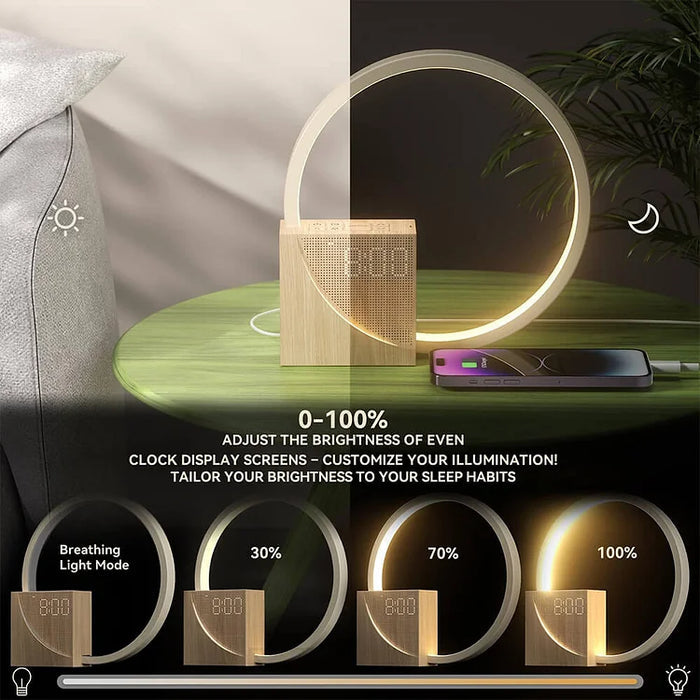 Sunrise Glow Alarm Clock – Gentle Wake-Up Light & Sleep Aid