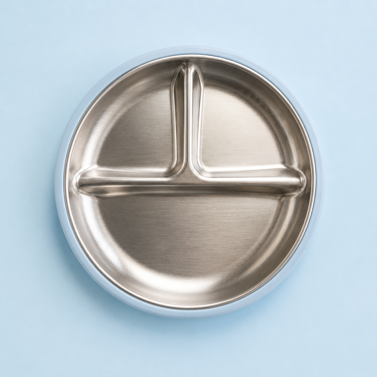 Little Nibble l - Stainless Steel Plate